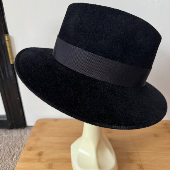NWT Louise Greene Black Ladies\' Fedora main image 10